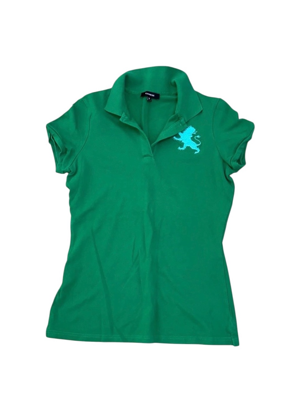 Express Green Polo Shirt